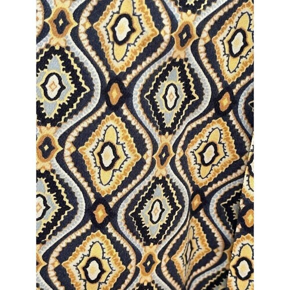 Alan Flusser Geometric Print Button-Down Shirt MEN'S SZ M - Picture 7 of 12